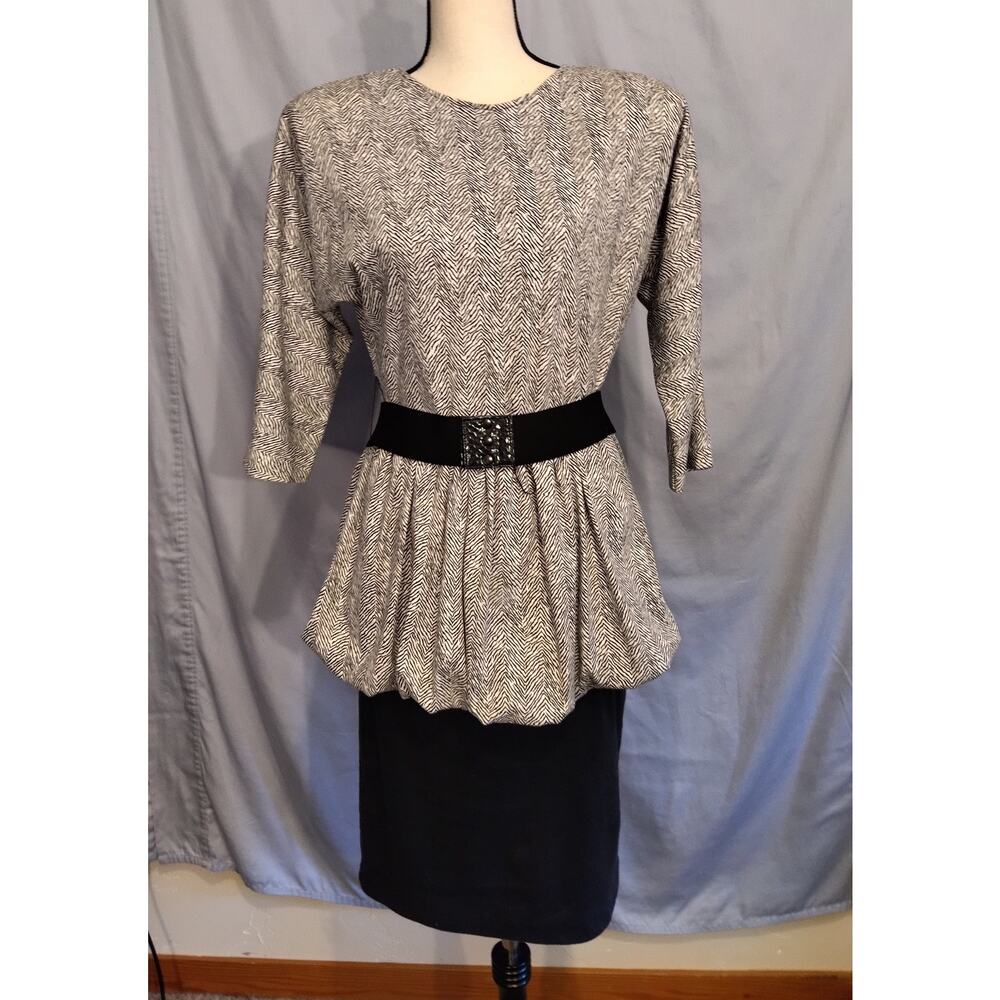 All That Jazz Vintage 80s Party Dress